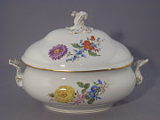 Meissen grosse Terrine, oval, 4,5 Liter