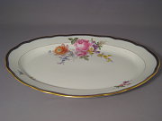 Meissen sehr grosse Platte oval 48,5 cm