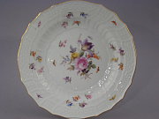 Meissen historischer Speiseteller aus Besitz von Kaiser Wilhelm II Neubrandenstein 25 cm Meissen historischer Speiseteller aus Besitz von Kaiser Wilhelm II Neubrandenstein 25 cm