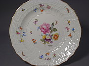 Meissen Speiseteller Neubrandenstein 24,5 cm Knauf-Zeit