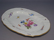 Meissen Platte oval 37,5 cm Neubrandenstein