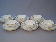 Meissen Set 6 Suppentassen