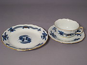 Meissen komplettes Teegedeck, Teller 17,5 cm