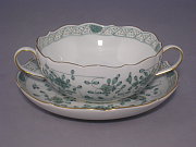 Meissen Suppentasse mit Untertasse Meissen Suppentasse mit Untertasse