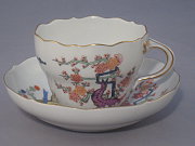 Meissen Kaffeetasse mit Untertasse Meissen Kaffeetasse mit Untertasse