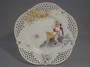 Meissen Durchbruchteller groß 1001 Nacht Meissen Durchbruchteller groß 1001 Nacht