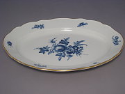 Meissen Platte oval gro (35 cm)