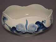 Meissen Schssel Orchidee Hhe 10 cm Durchmesser 22 cm