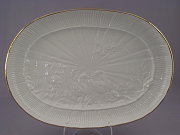 Meissen groe Platte oval 46 cm