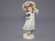 Meissen limitierte Figur Der erste Schmuck. Mädchen mit Kirschen Meissen limitierte Figur Der erste Schmuck. Mädchen mit Kirschen