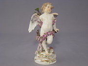 Meissen Figur: gefesselter Amor