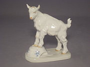 Meissen Figur Ziege