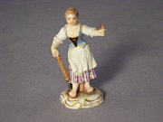 Meissen Figur Mdchen