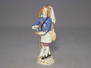 Meissen Figur Pariser Ausrufer Spiritushndler