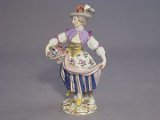 Meissen Figur Grtnerkind