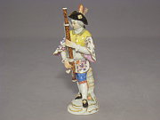 Meissen Figur Fagottist  Galante Kapelle
