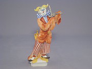 Meissen limitierte Figur Clown mit Violine