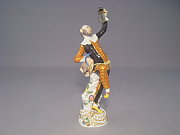 Meissen Figur Komödiant (Harlekin mit Deckelkanne) Meissen Figur Komödiant (Harlekin mit Deckelkanne)
