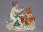 Meissen Figur Allegorie: das Feuer