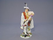 Meissen Figur Musikant