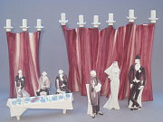Meissen äusserst seltenes Ensemble Dreigroschenoper: Hochzeit des Mackie Messer Meissen äusserst seltenes Ensemble Dreigroschenoper: Hochzeit des Mackie Messer