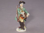 Meissen Figur kleiner Jger