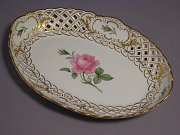 Meissen Durchbruchschale oval 22 cm