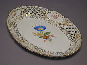 Meissen Durchbruchschale oval 22 cm