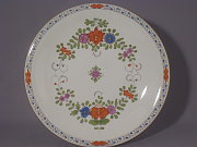 Meissen  groe Wandschale 31 cm, Hhe 3 cm