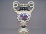 Meissen sehr groe Schlangenhenkelvase 48 cm