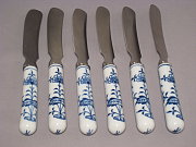 Meissen Set 6 Brotmesser