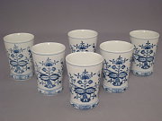 Meissen Set 6 Trinkbecher