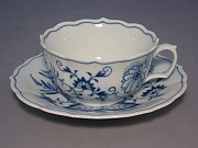 Meissen Teetasse mit Untertasse