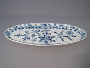 Meissen groe ovale Platte 55 cm