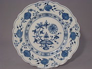 Meissen Gourmetteller / groer Speiseteller, selten,  27 cm