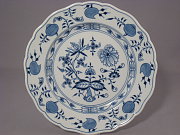 Meissen Gourmetteller / groer Speiseteller, selten,  28 cm