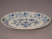 Meissen Aufschnitt-Schale oval 25 cm