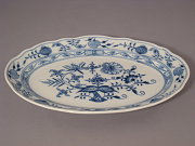 Meissen Bratenschale / Platte oval 28,5 cm