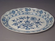 Meissen Platte oval 35 cm