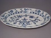 Meissen sehr grosse ovale Platte 48 cm