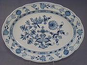 Meissen sehr grosse ovale Platte 47 cm