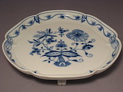Meissen Platte auf Fssen