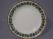 Meissen Speiseteller 25 cm, Goldrand, Knauf-Zeit