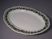 Meissen grosse ovale Platte Länge 41 cm Knauf-Zeit