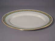 KPM Platte oval Kurland Dekor 21 KPM Platte oval Kurland Dekor 21