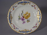 KPM (Dessert)- Teller Breslauer Stadtschloss 19,5 cm KPM (Dessert)- Teller Breslauer Stadtschloss 19,5 cm