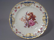 KPM Speiseteller groß Breslauer Stadtschloss 25 cm