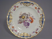 KPM Speiseteller groß Breslauer Stadtschloss 25 cm