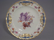 KPM Speiseteller groß Breslauer Stadtschloss 25 cm