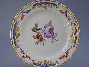 KPM (Dessert)- Teller Breslauer Stadtschloss 19 cm